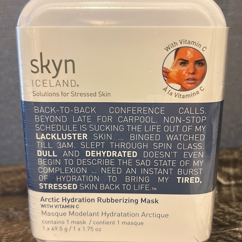 Skyn Iceland Artic Hydration Rubberizing Mask with Vitamin C